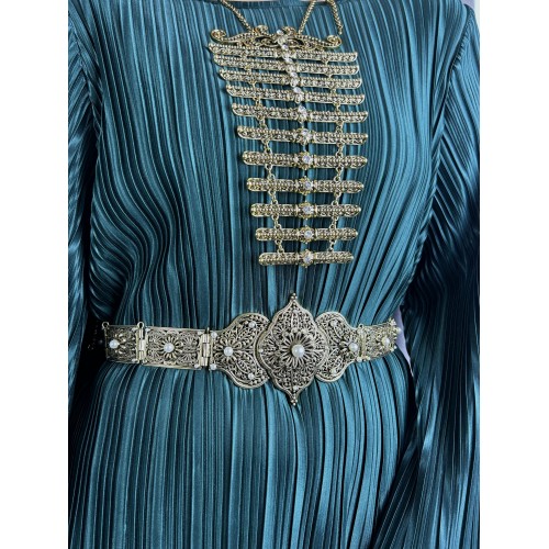 Пояс этнический восточный с нагрудником