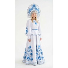Русский народный костюм «Гжель»