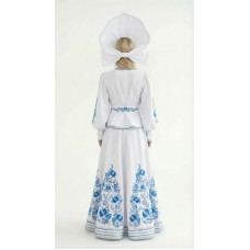 Русский народный костюм «Гжель»