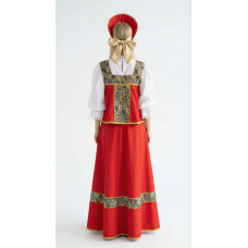 Русский народный женский костюм «Краса»