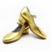 Туфли народные Variant золото обтяжной каблук