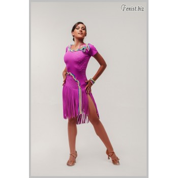 Платье для танцев латина Fenist 281 Косичка