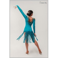 Платье для танцев латина Fenist 282 Сирена 